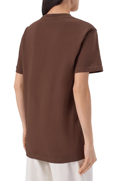 Хлопковая футболка SPORTY AND RICH, арт. T004365241BR03, фото 4