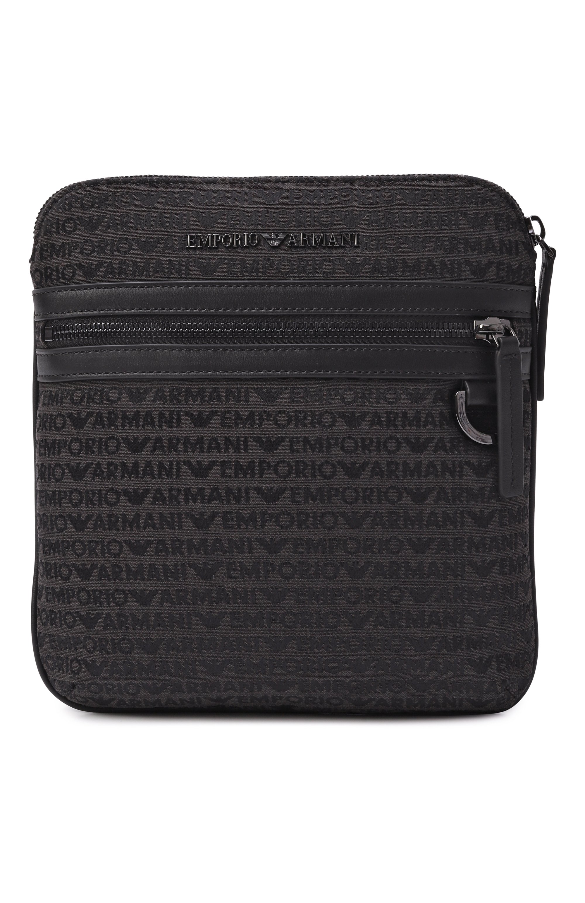 Сумка EMPORIO ARMANI темно-серого цвета по цене 30850 руб., арт. EM001780/AF13823, фото 1 Сумка EMPORIO ARMANI, арт. EM001780/AF13823, фото 1