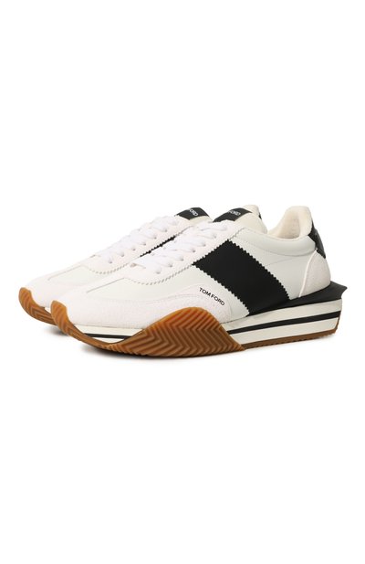 Мужские текстильные кроссовки james TOM FORD, арт. J1292-TAP003