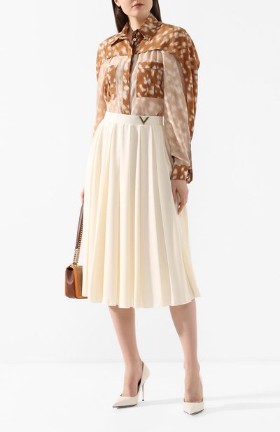 Шелковая рубашка BURBERRY, арт. 8024104, фото 2