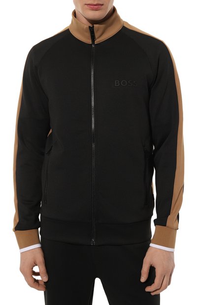 Толстовка BOSS черного цвета по цене 19850 руб., арт. 50486268, фото 3 Толстовка BOSS, арт. 50486268, фото 3