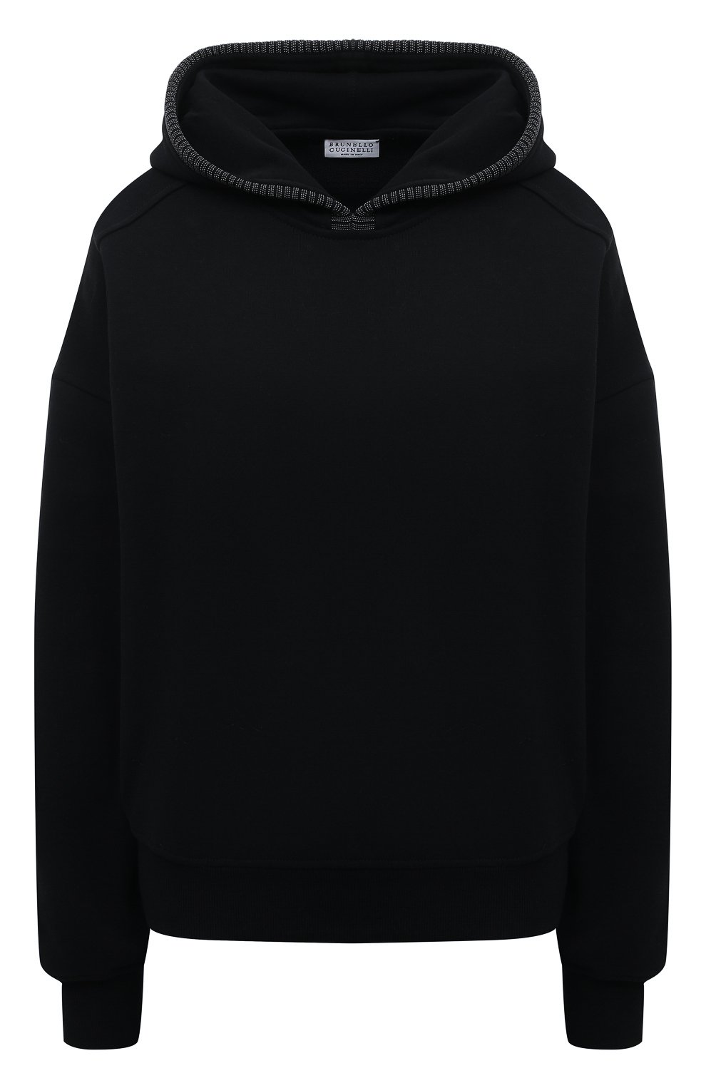 Хлопковое худи BRUNELLO CUCINELLI, арт. MN05NHR209, фото 1