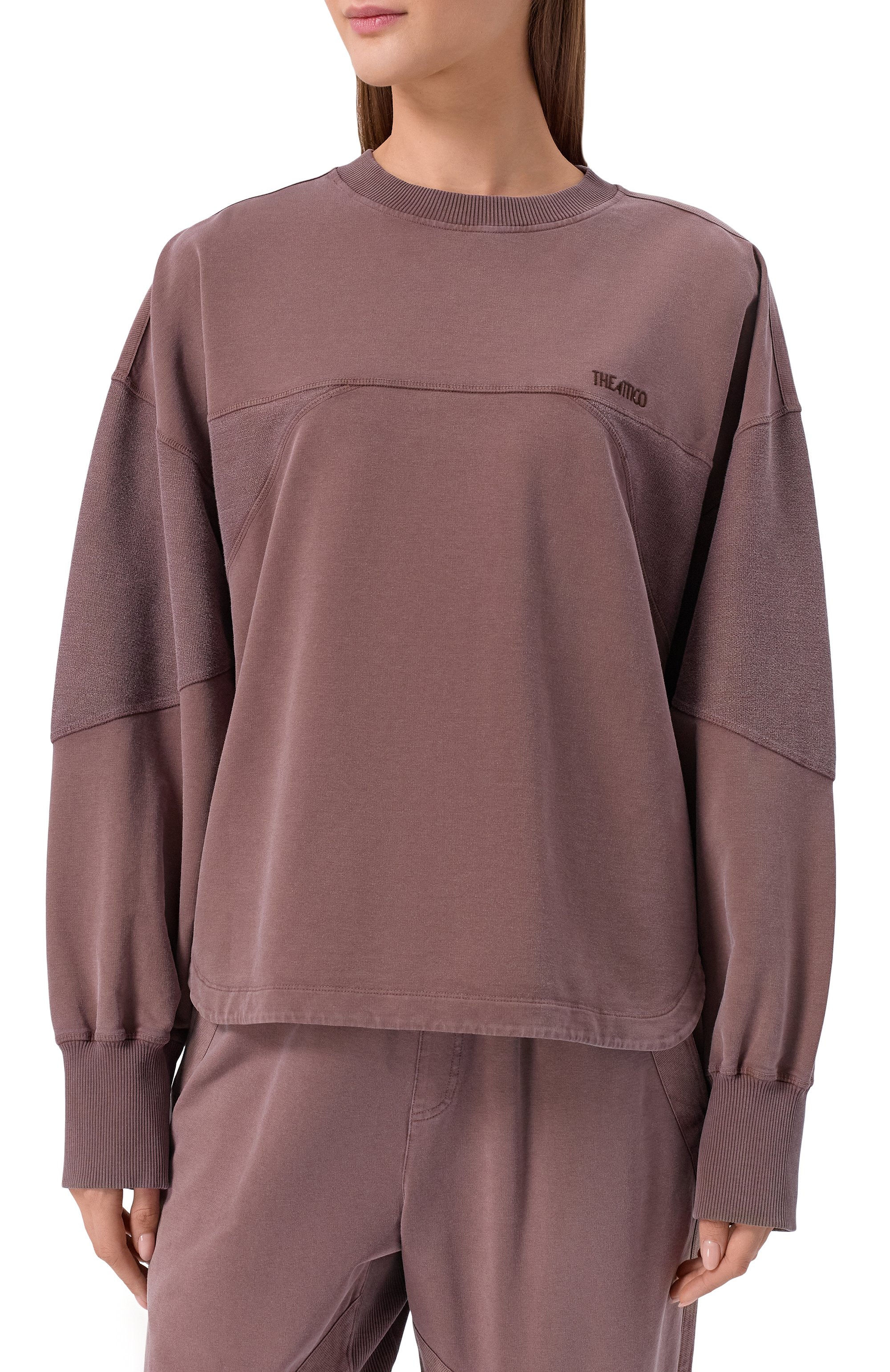 Хлопковый свитшот THE ATTICO, арт. 260WCF00025/JJF006AA, ф ото 3