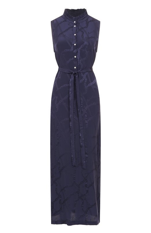 Шелковое платье Zadig and Voltaire WWDR02525 Синий WWDR02525
