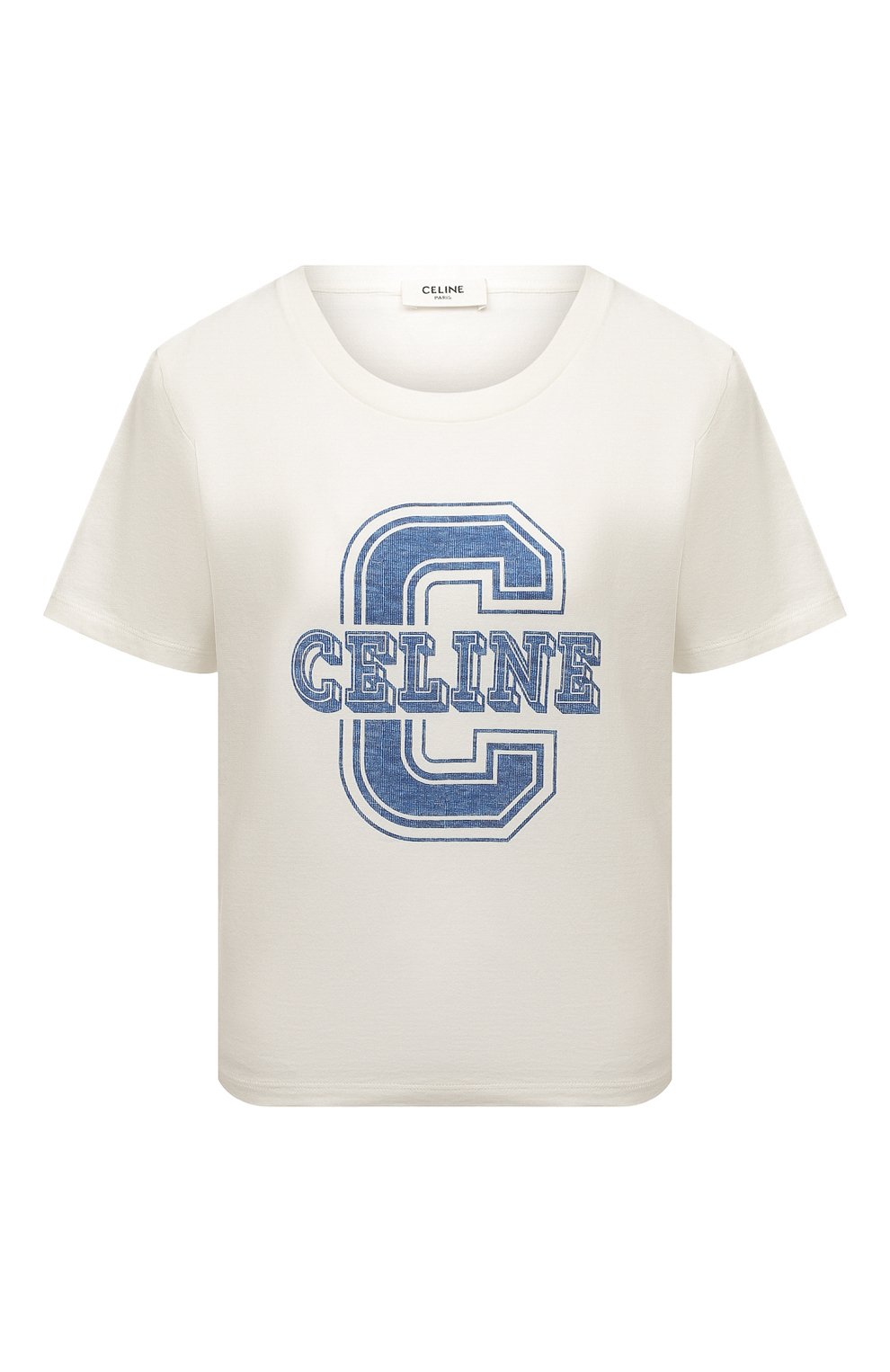 Хлопковая футболка CELINE, арт. 2X897671Q, фото 1