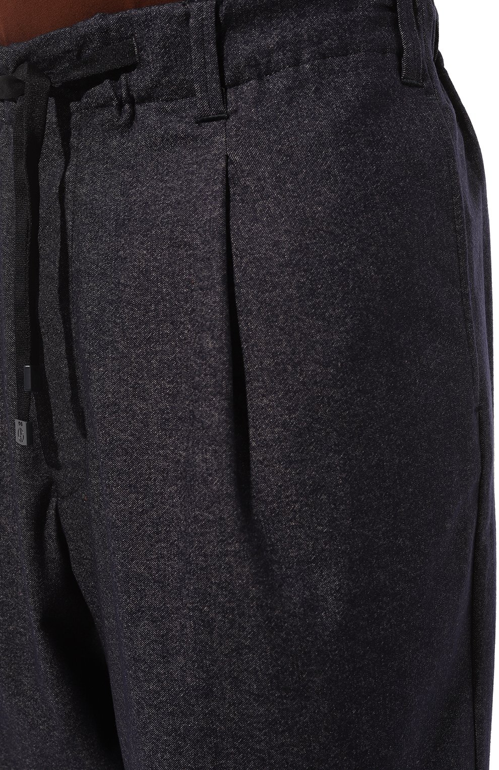 Брюки из шерсти и хлопка GIORGIO ARMANI, арт. 6RSP9I/SNE1Z, фото 5