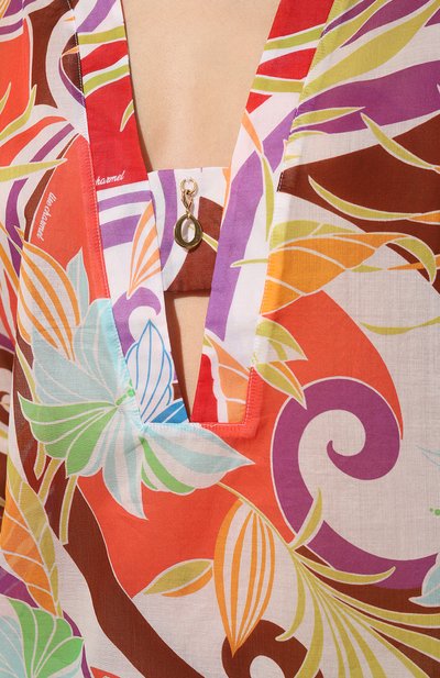 Хлопковая туника LISE CHARMEL разноцветного цвета по цене 27660 руб., арт. ASB4468, фото 5 Хлопковая туника LISE CHARMEL, арт. ASB4468, фото 5