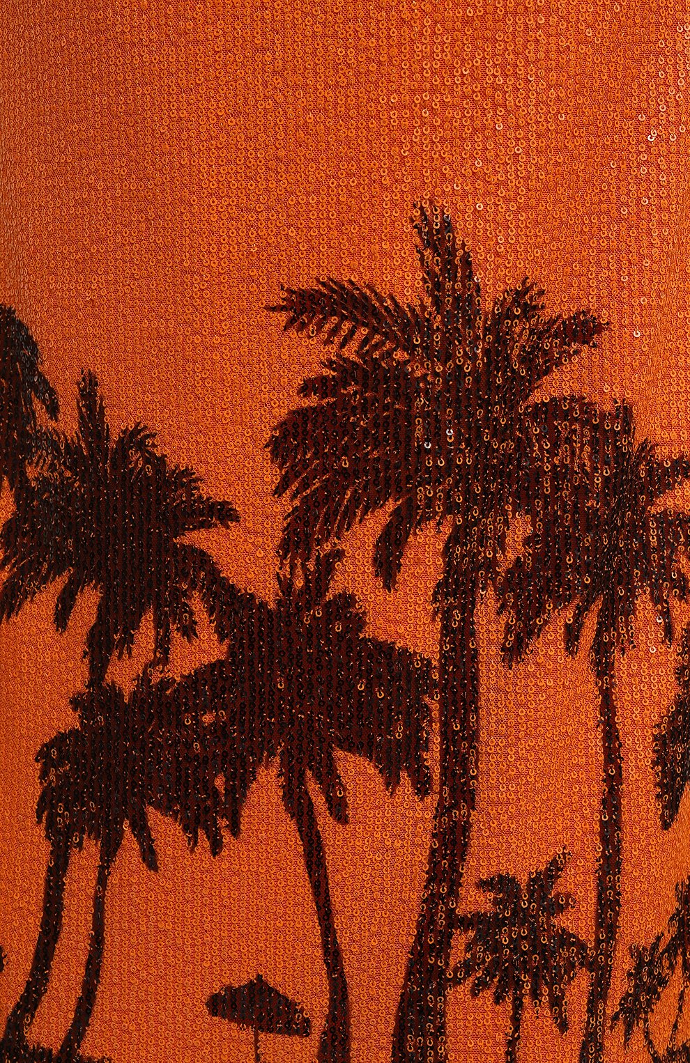 Платье с пайетками IN THE MOOD FOR LOVE оранжевого цвета по цене 59950 руб., арт. N0A HAWAIIAN PRINTED DRESS, фото 5 Платье с пайетками IN THE MOOD FOR LOVE, арт. N0A HAWAIIAN PRINTED DRESS, фото 5
