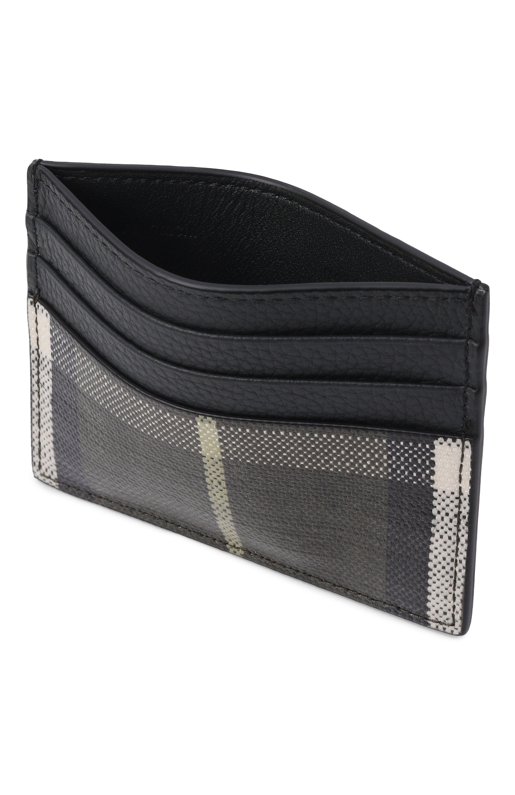 Текстильный футляр для кредитных карт BURBERRY темно-зеленого цвета по цене 32350 руб., арт. 8118835, фото 3 Текстильный футляр для кредитных карт BURBERRY, арт. 8118835, фото 3