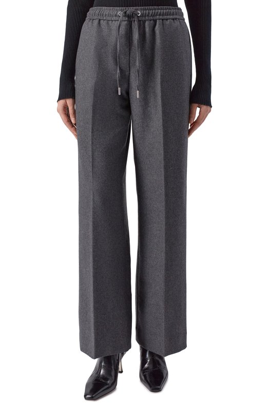 Шерстяные брюки The Kooples FPAN31046K Серый  FPAN31046K Фото 3