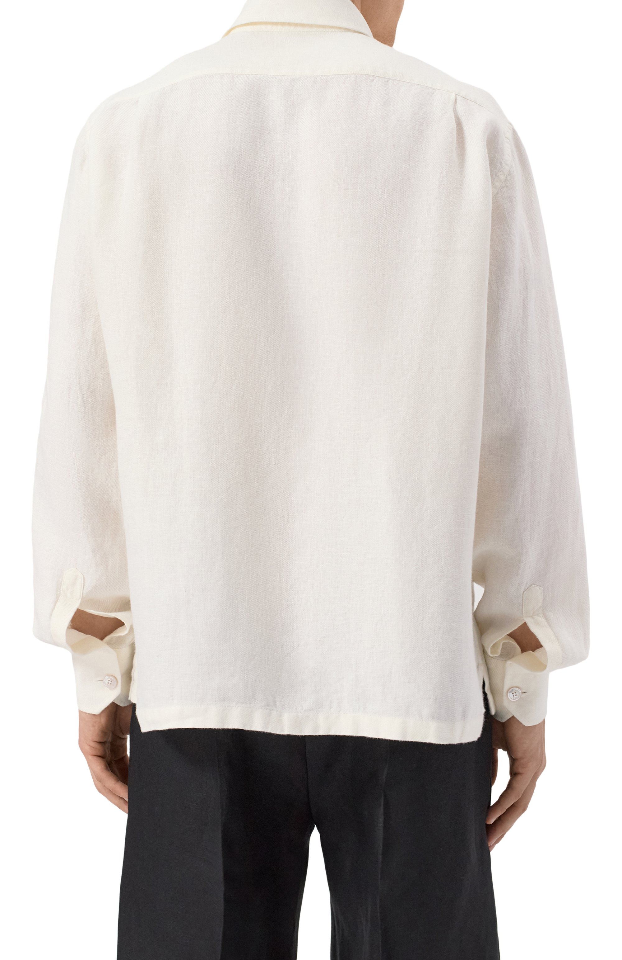 Льняная рубашка STEFANO RICCI, арт. SP007711/BX2930, фото 4