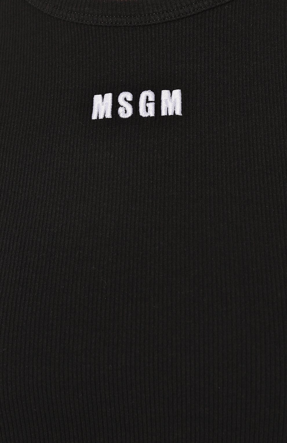 Хлопковая майка MSGM, арт. 3441MDT68 237120, фото 5