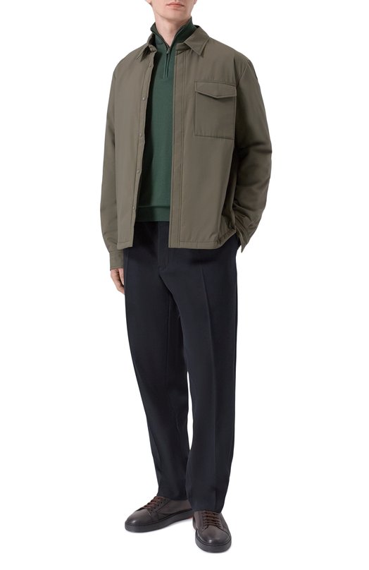 Шерстяной джемпер MVST M0-M25.1MM.K407/44-60 Зелёный  M0-M25.1MM.K407/44-60 Фото 2