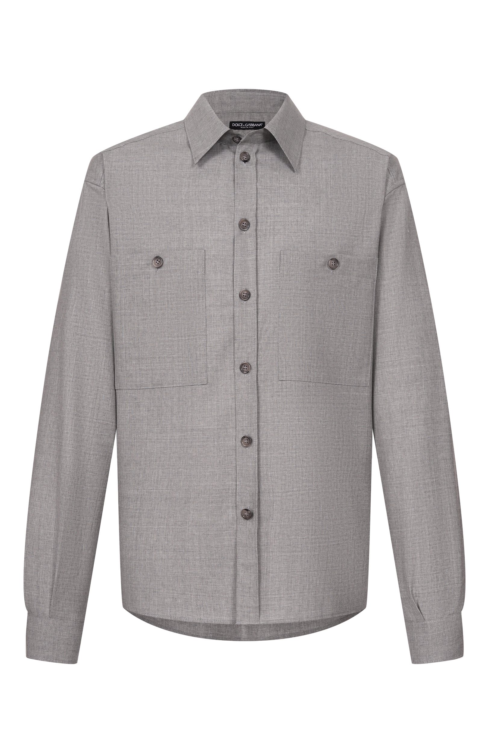 Шерстяная рубашка DOLCE & GABBANA, арт. G5PE5T/HU2CT, фото 1