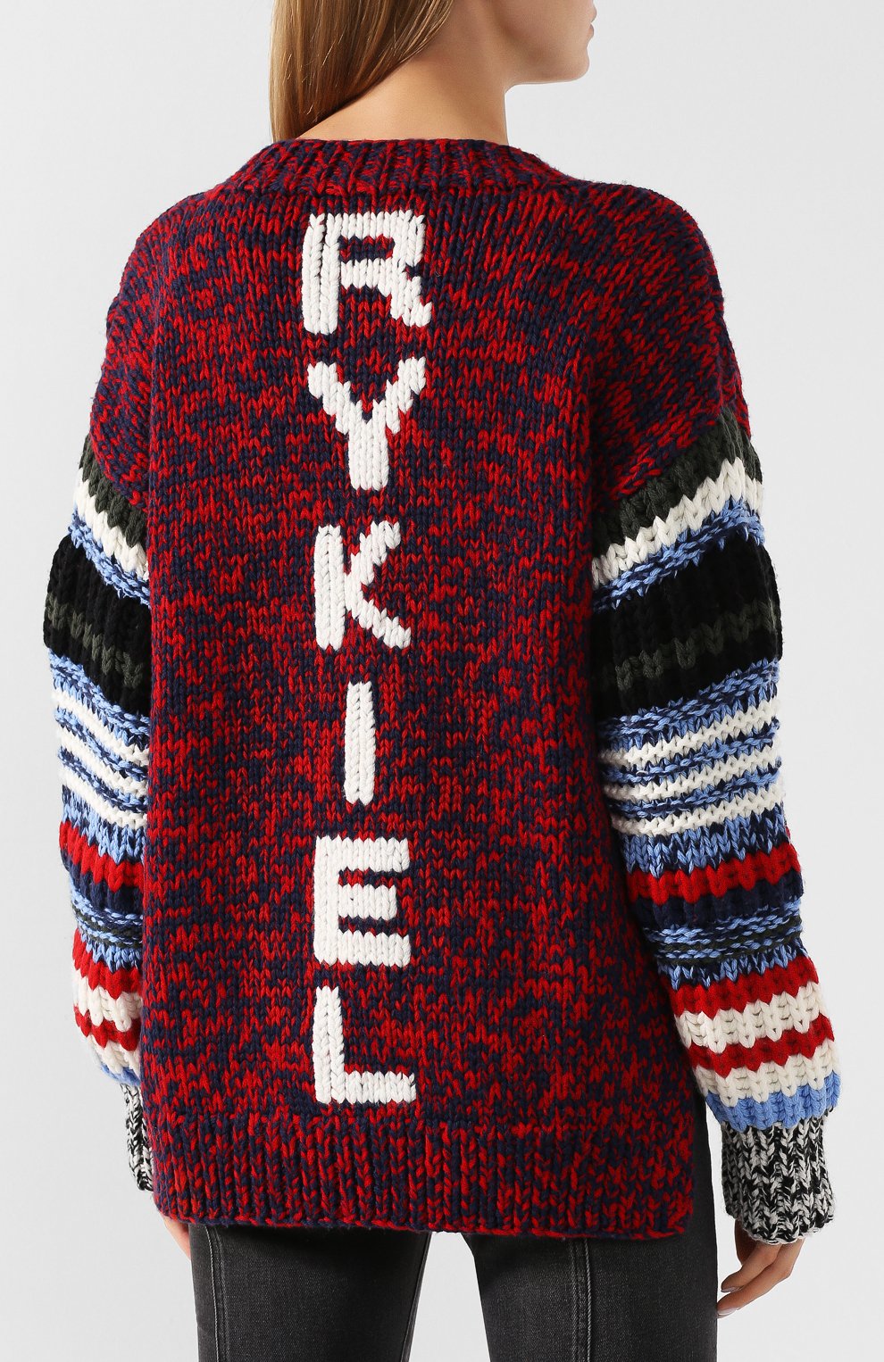 Шерстяной свитер SONIA RYKIEL разноцветного цвета по цене 107000 руб., арт. 13192818-GB, фото 4 Шерстяной свитер SONIA RYKIEL, арт. 13192818-GB, фото 4