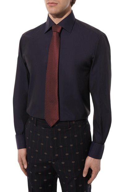 Хлопковая сорочка STEFANO RICCI, арт. MC003678/R122B, фото 3