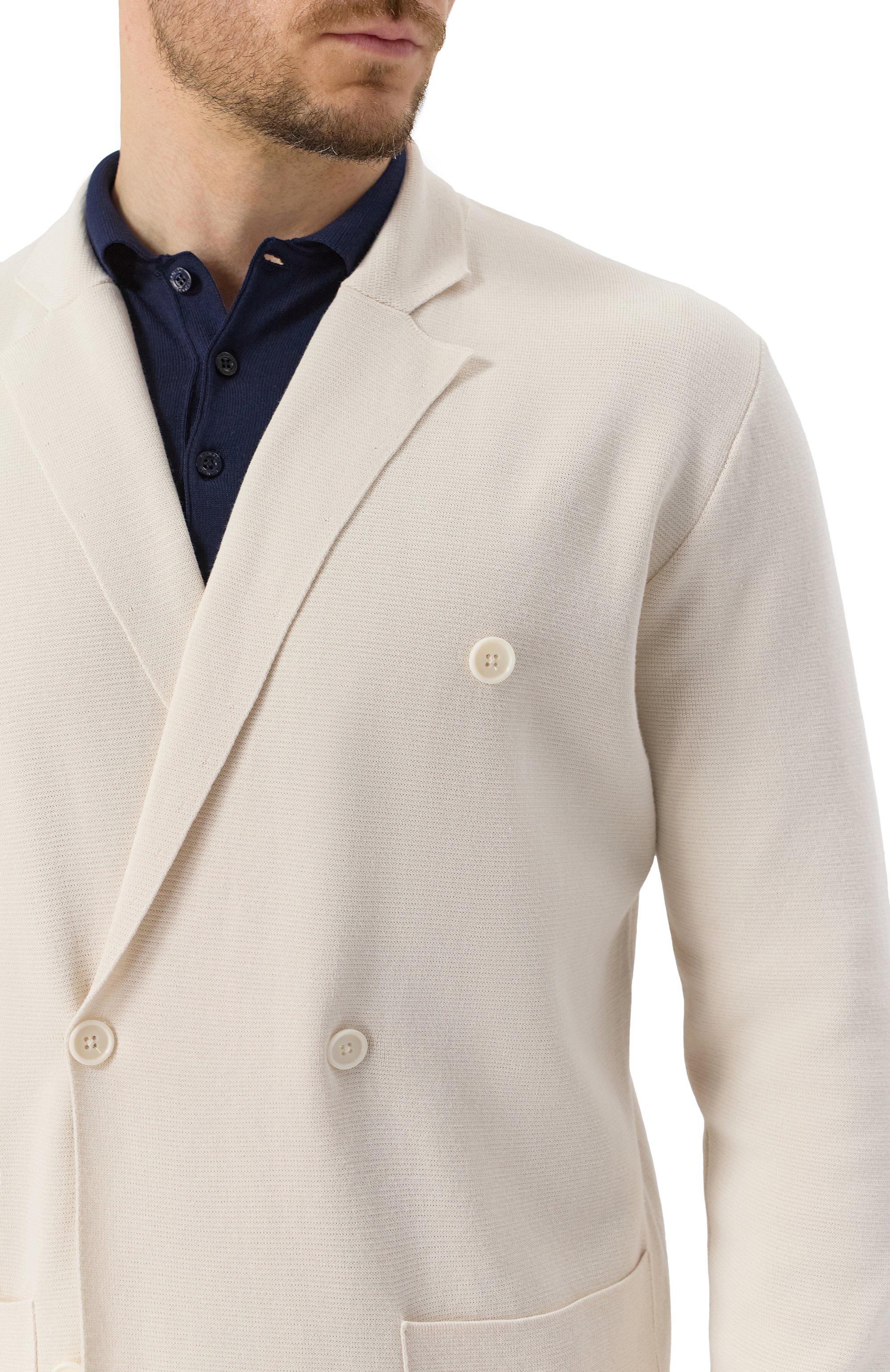 Хлопковый пиджак CORNELIANI, арт. 25M594-2525155, фото 7