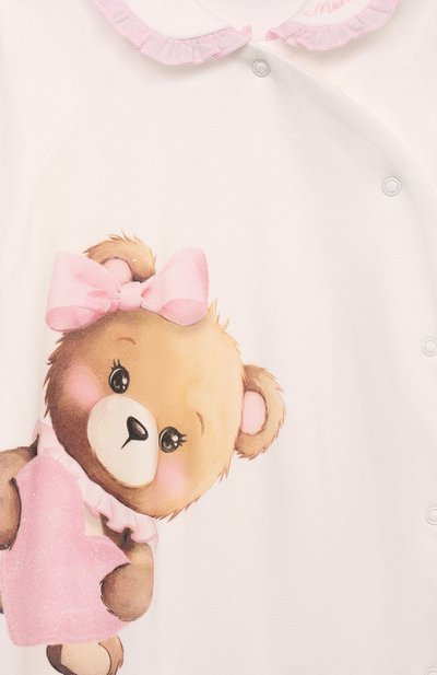 Хлопковый комбинезон MONNALISA, арт. 35D206, фото 3