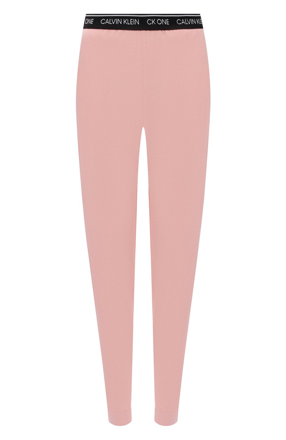 Хлопковые брюки CALVIN KLEIN розового цвета по цене 7300 руб., арт. QS6429E, фото 1 Хлопковые брюки CALVIN KLEIN, арт. QS6429E, фото 1