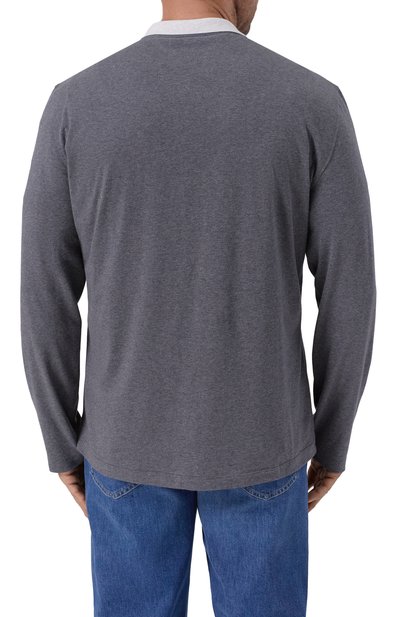 Хлопковое поло BRUNELLO CUCINELLI, арт. M0B138791W, фото 4