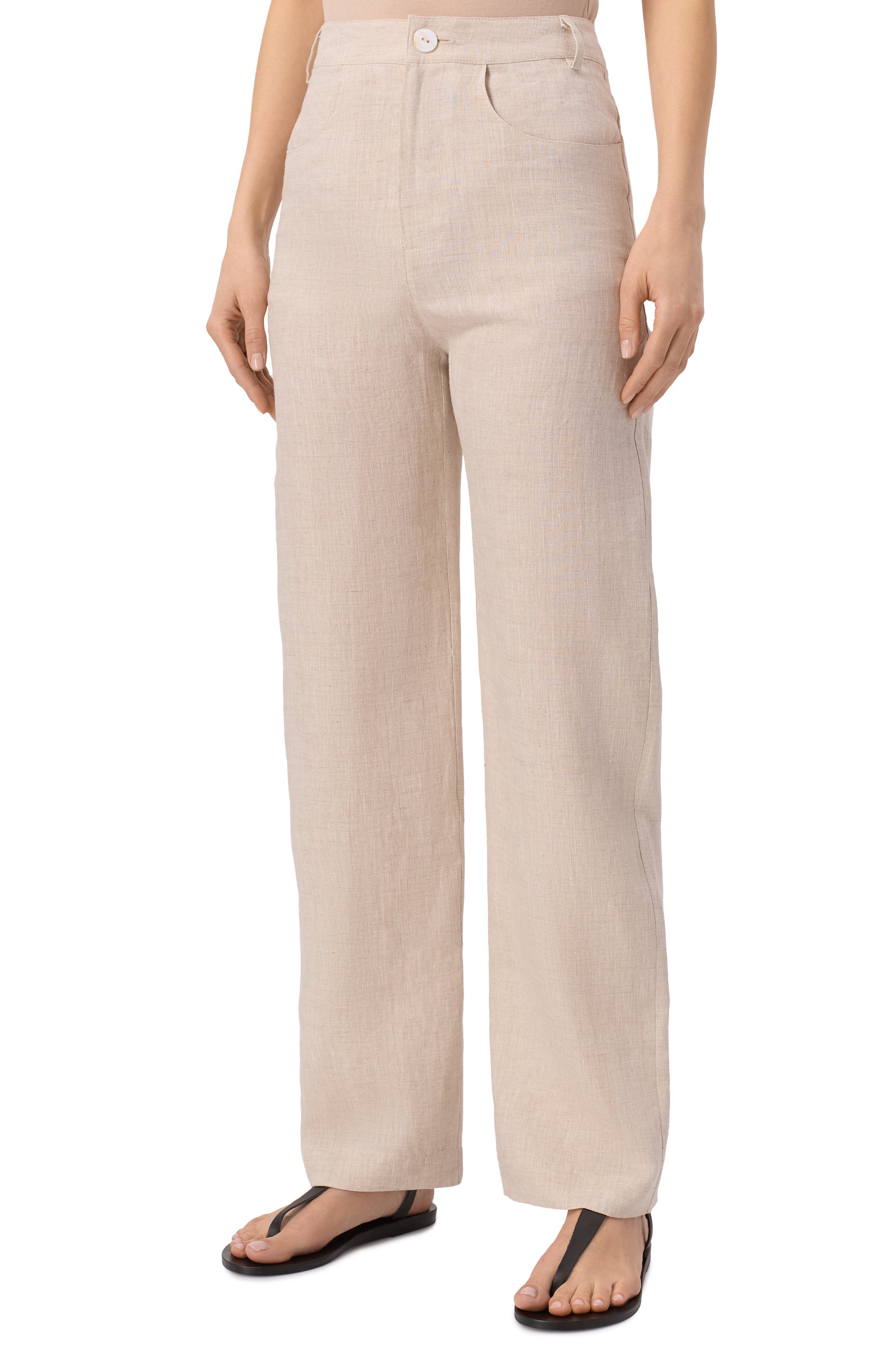 Льняные брюки ALBUS LUMEN, арт. AL.RT25.001. STR8TR0USERS, фото 3