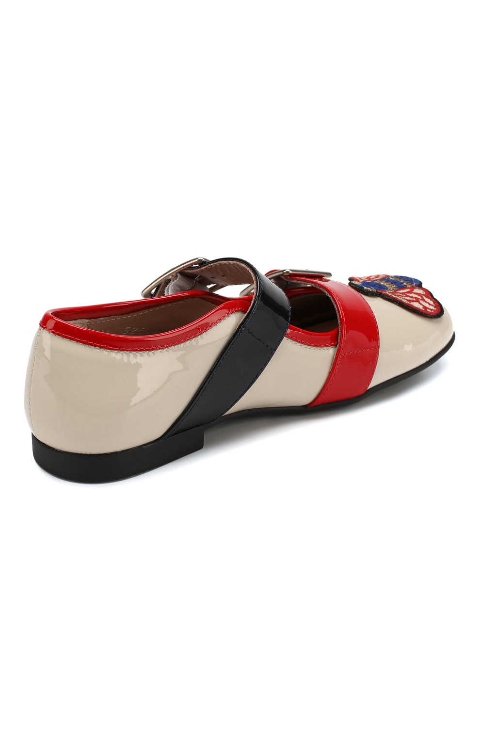 Лаковые туфли с ремешками GUCCI, арт. 526107/ALUS0, фото 3