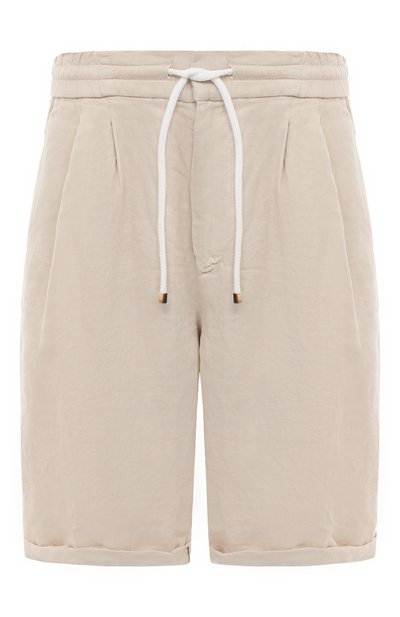 Мужские льняные шорты BRUNELLO CUCINELLI, арт. M243DU0020