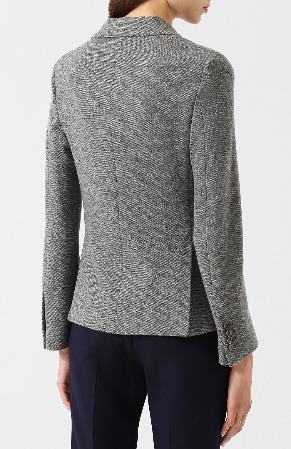 Двубортный кашемировый жакет RALPH LAUREN, арт. 290719534, фото 4