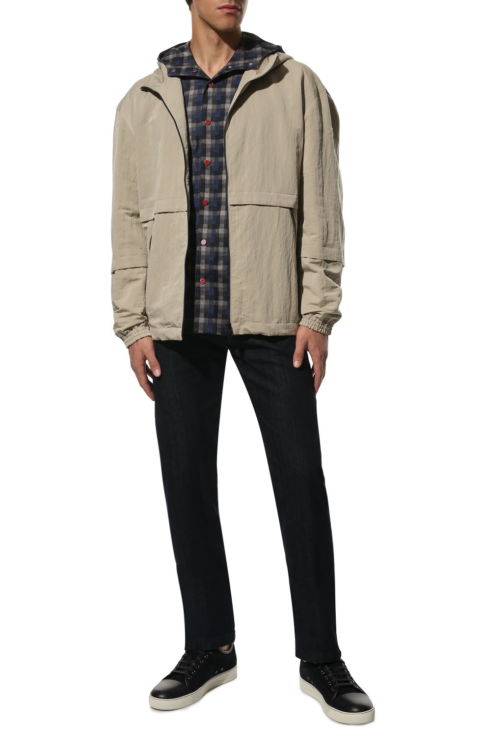 Хлопковая рубашка KITON, арт. UMCMARH0830801, фото 2