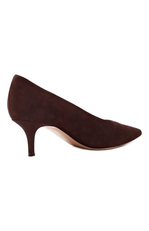 Замшевые туфли Robbie 55 Gianvito Rossi G22273.55RIC.CAMM0KA Коричневый  G22273.55RIC.CAMM0KA Фото 5
