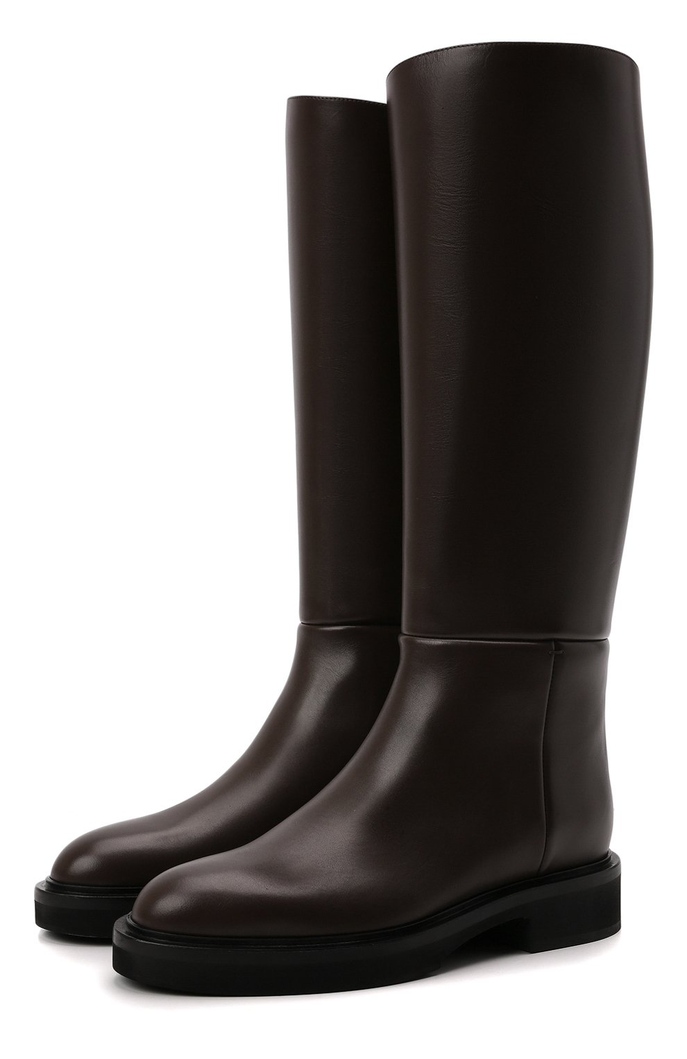 Кожаные сапоги derby KHAITE, арт. F1007-722/DERBY, фото 1