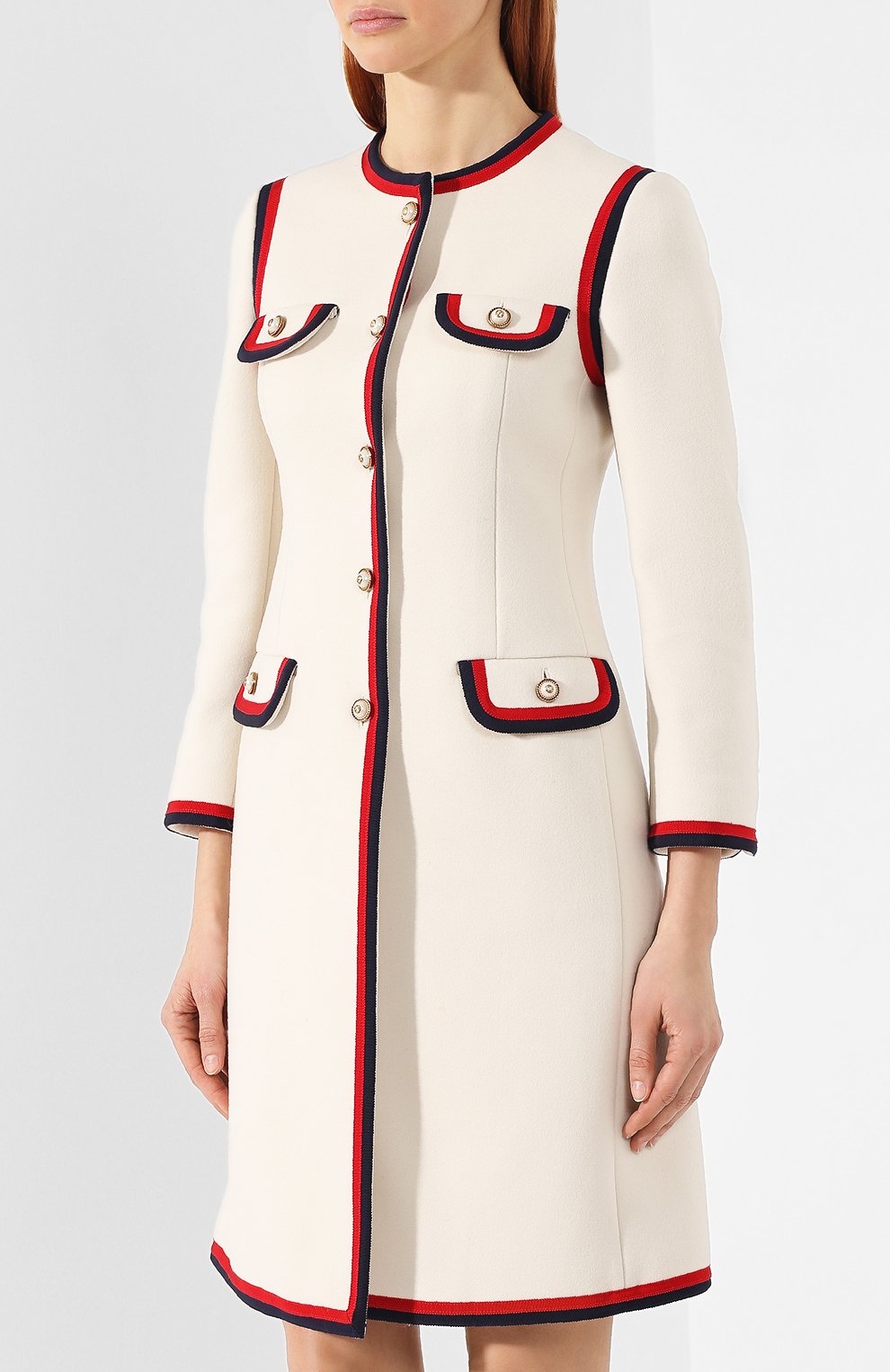 Шерстяное пальто GUCCI, арт. 544855/ZHW03, фото 3