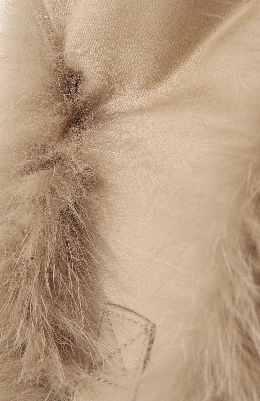 Пуховая шапка-ушанка YVES SALOMON ENFANT, арт. 23WEA017XXW02W, фото 3