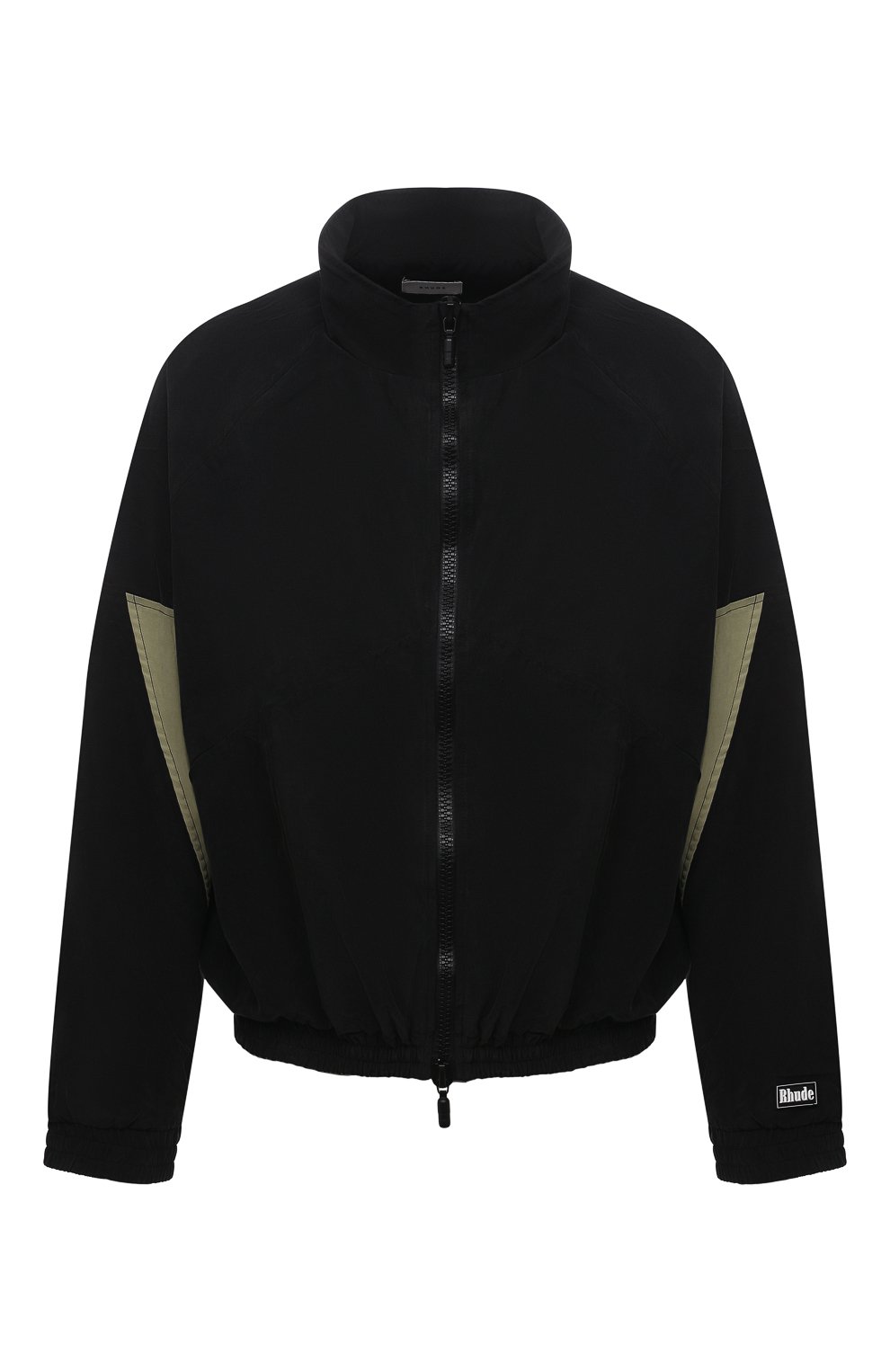 Бомбер RHUDE черного цвета по цене 92750 руб., арт. RHPS21JA00000010, фото 1 Бомбер RHUDE, арт. RHPS21JA00000010, фото 1