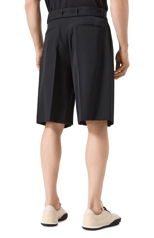 Шерстяные шорты Jil Sander J22KA0273/J40002 Чёрный  J22KA0273/J40002 Фото 4