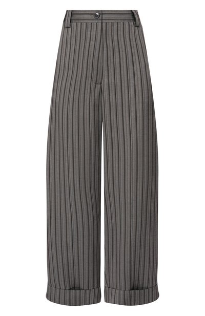 Женские брюки из вискозы DRIES VAN NOTEN, арт. 130904/3067