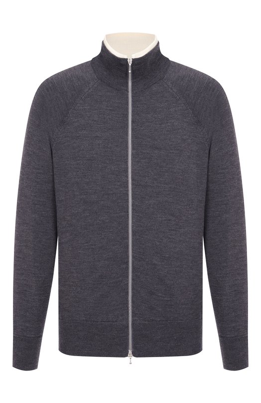 Шерстяной кардиган Jil Sander J22HP0040-J14782 Серый J22HP0040-J14782