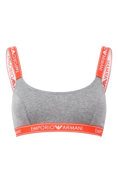 Женский хлопковый бюстгальтер EMPORIO ARMANI, арт. 163651/9A317