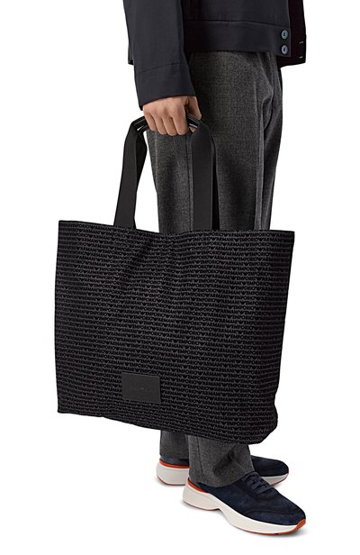 Сумка-шопер EMPORIO ARMANI черного цвета по цене 35350 руб., арт. EM007532/AF27786, фото 2 Сумка-шопер EMPORIO ARMANI, арт. EM007532/AF27786, фото 2