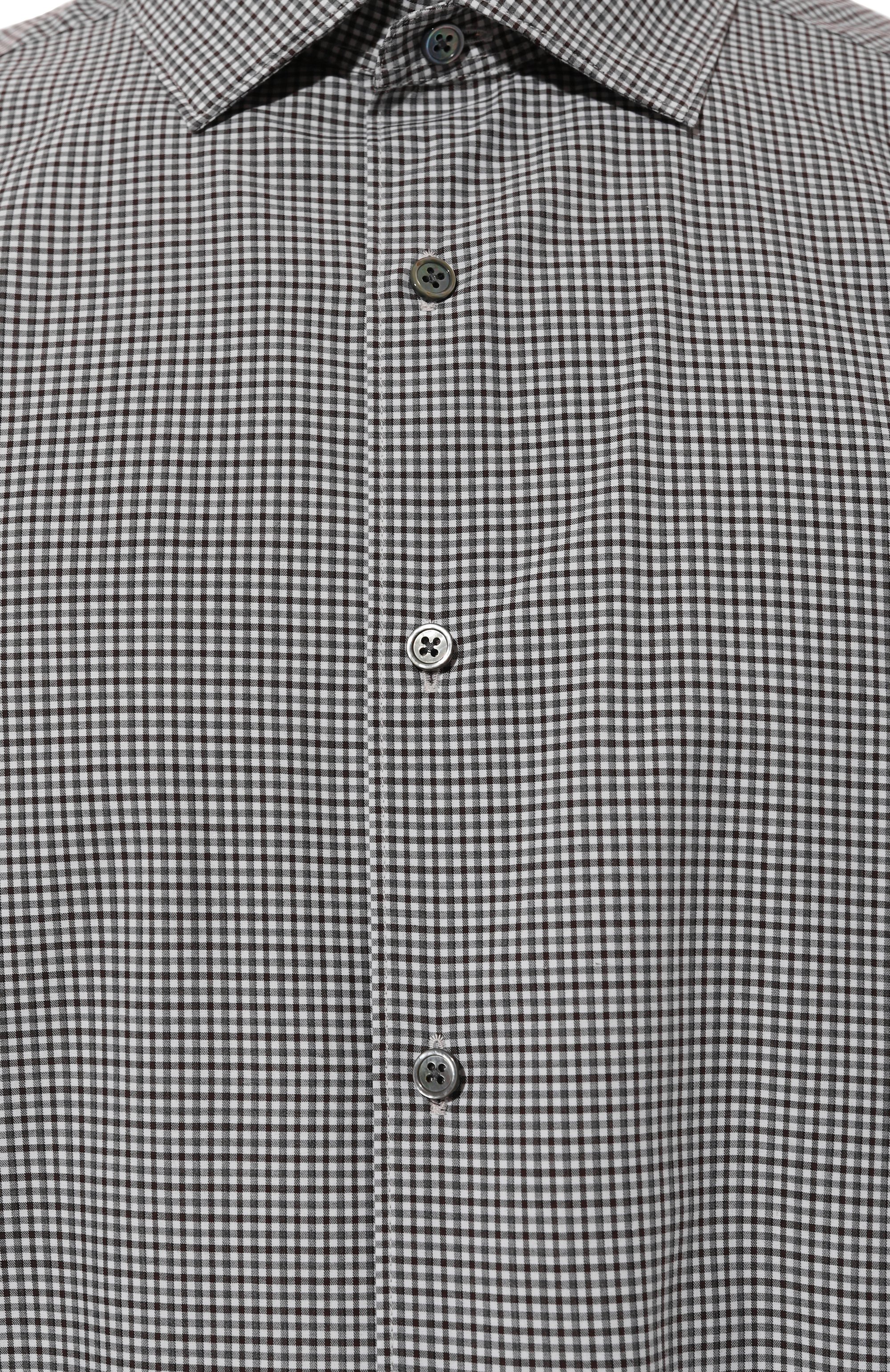 Хлопковая рубашка ZEGNA, арт. UDX21A7/SRF5, фото 5