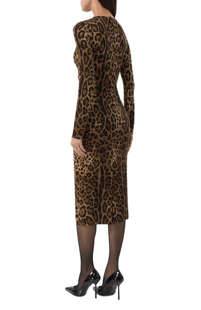 Платье из вискозы DOLCE & GABBANA, арт. F6GAVT/FSRKY, фото 3