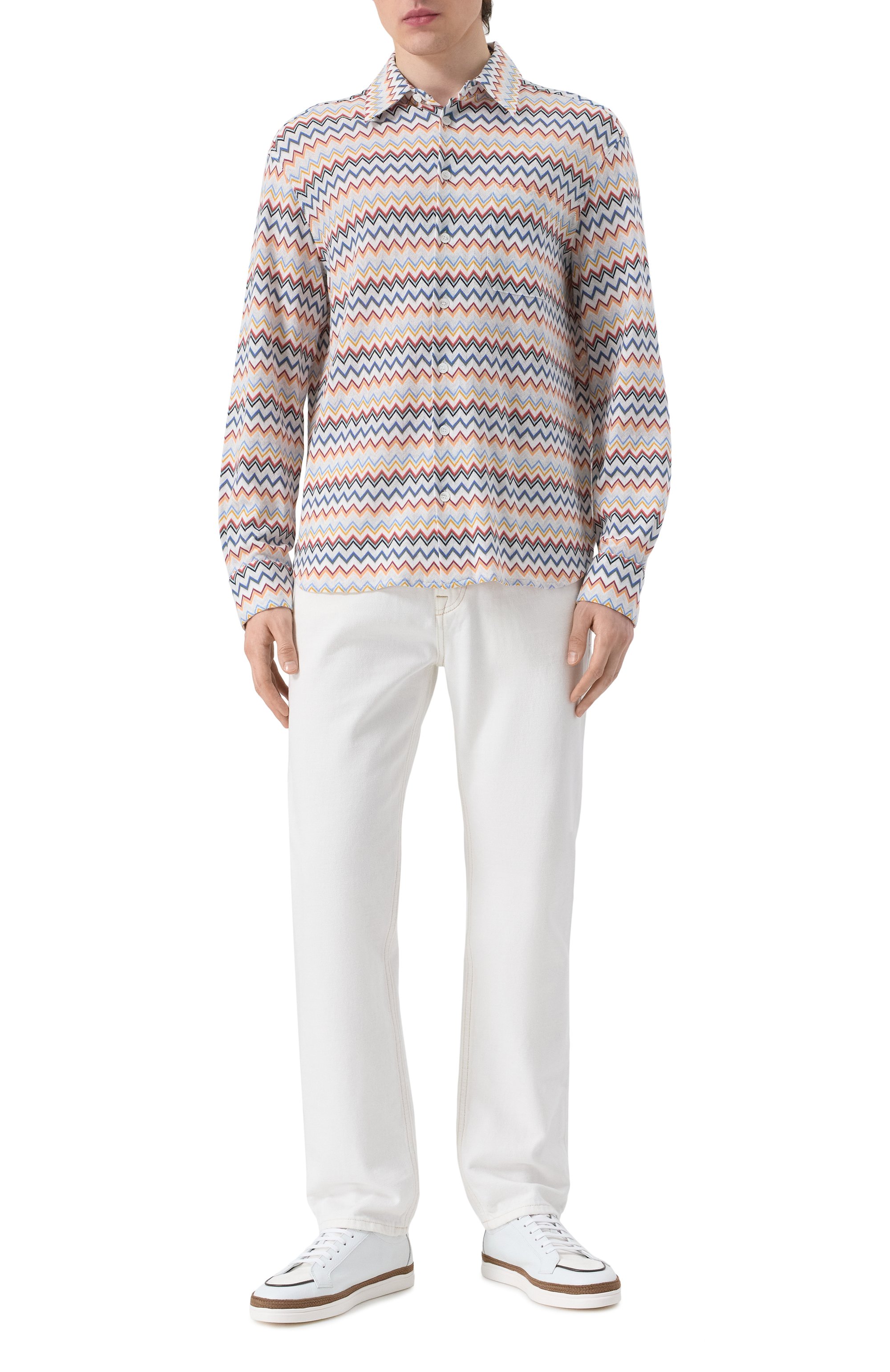 Хлопковая рубашка MISSONI, арт. US25SJ0K/BR010U, фото 2