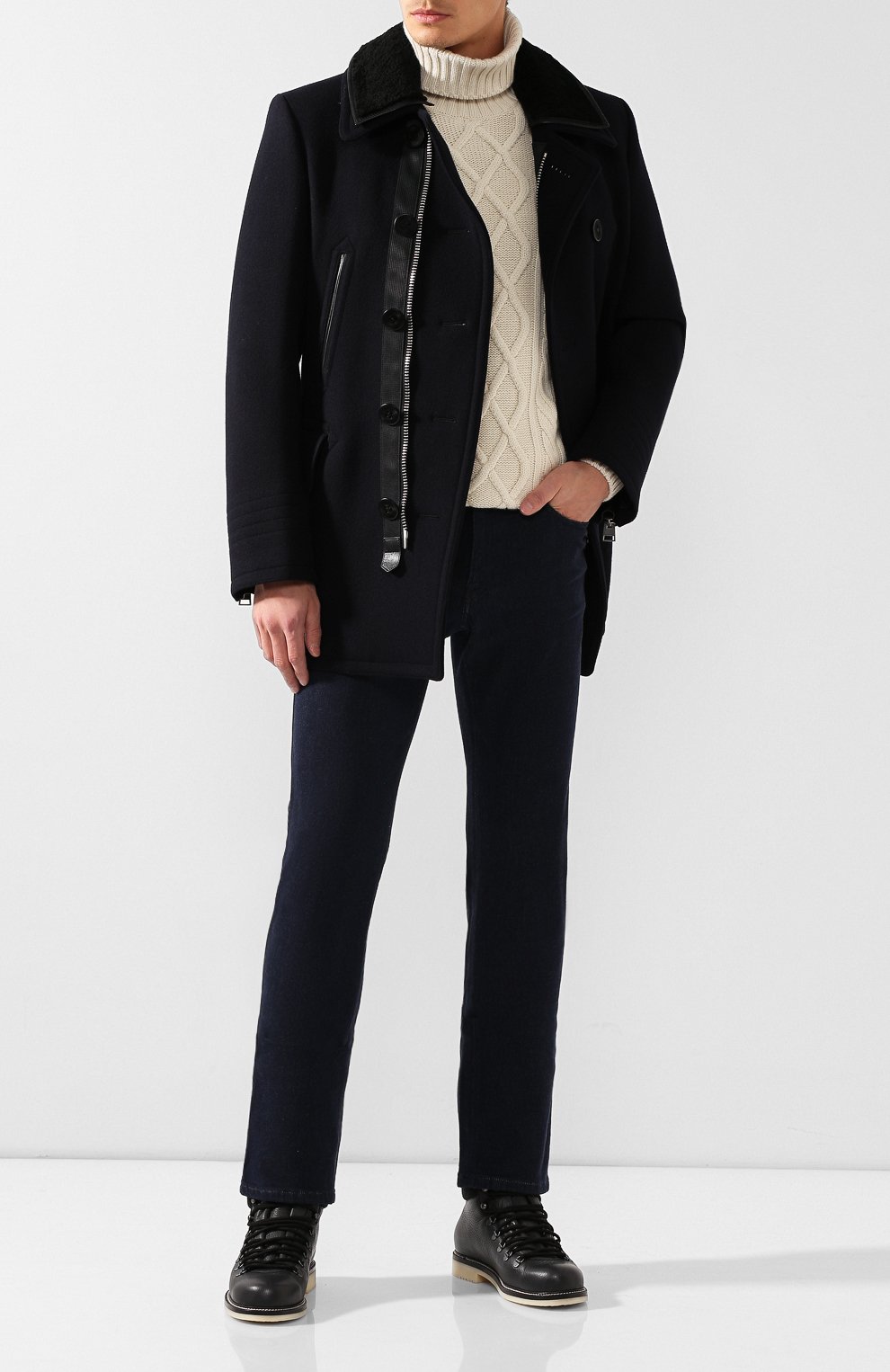 Кожаные ботинки laax walk LORO PIANA, арт. FAI3473, фото 2