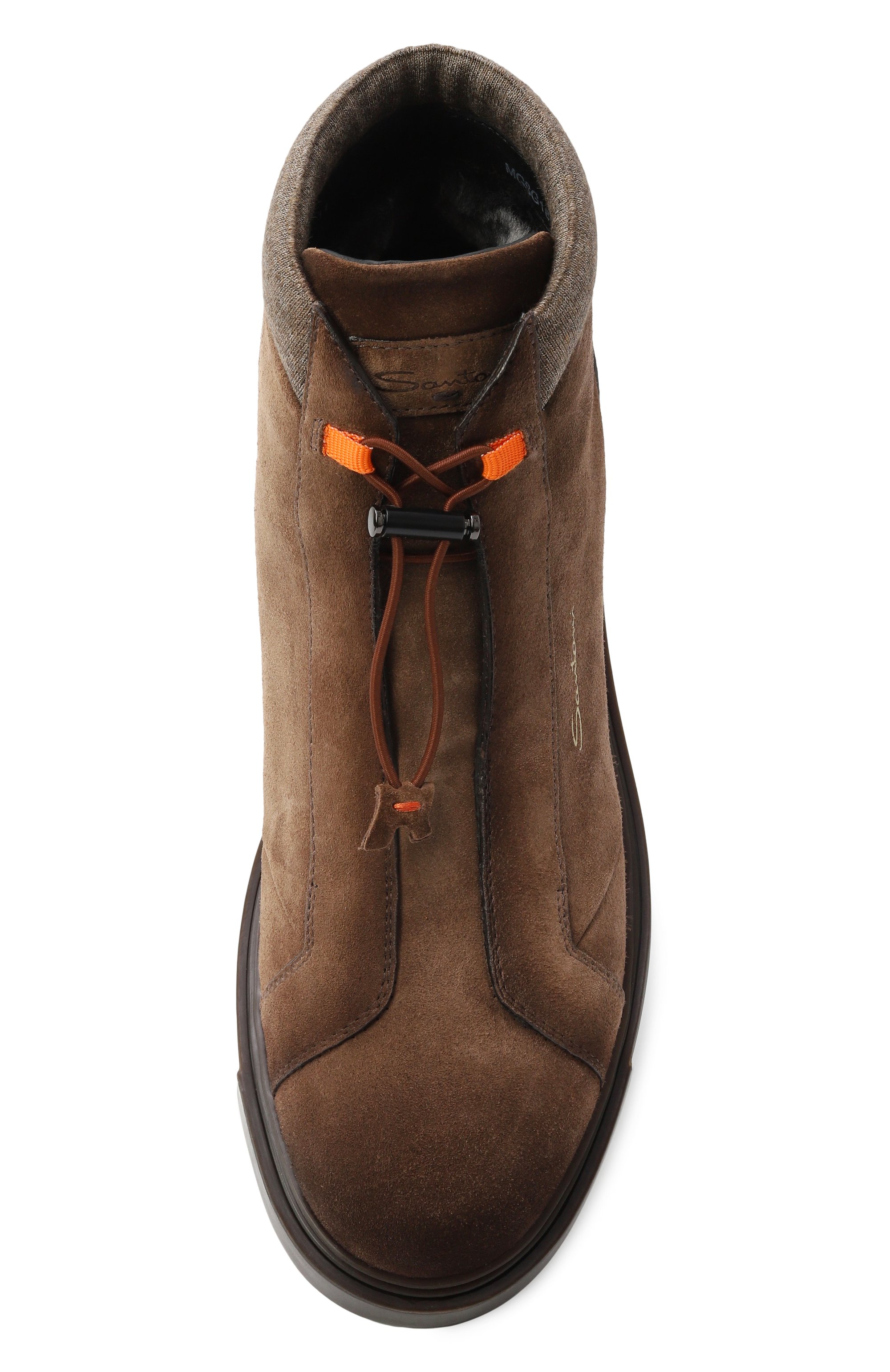 Замшевые ботинки st. moritz SANTONI, арт. MGSG18972DARAGEX, фото 6