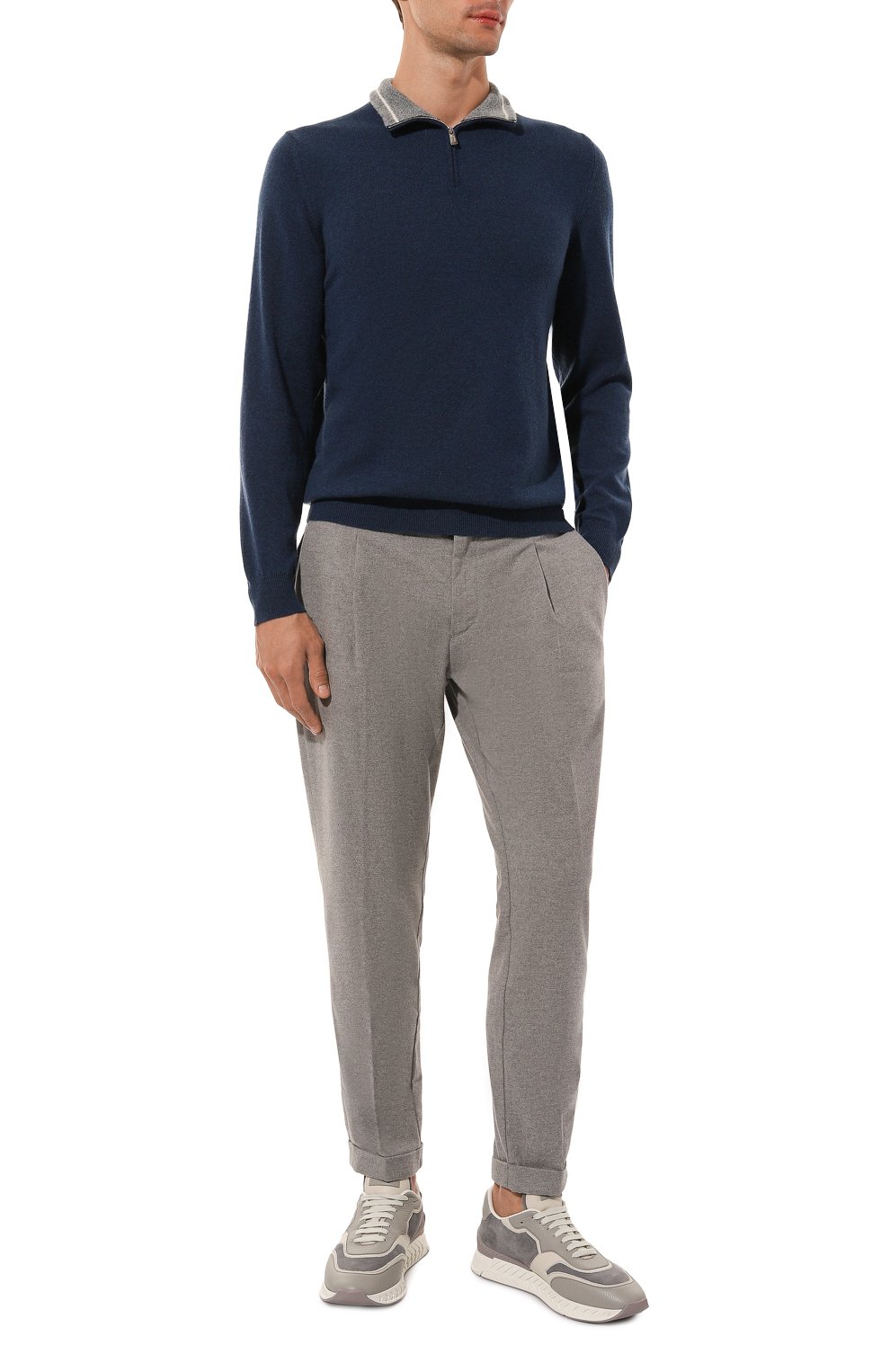 Кашемировый джемпер FEDELI, арт. 7UI07003T, фото 2