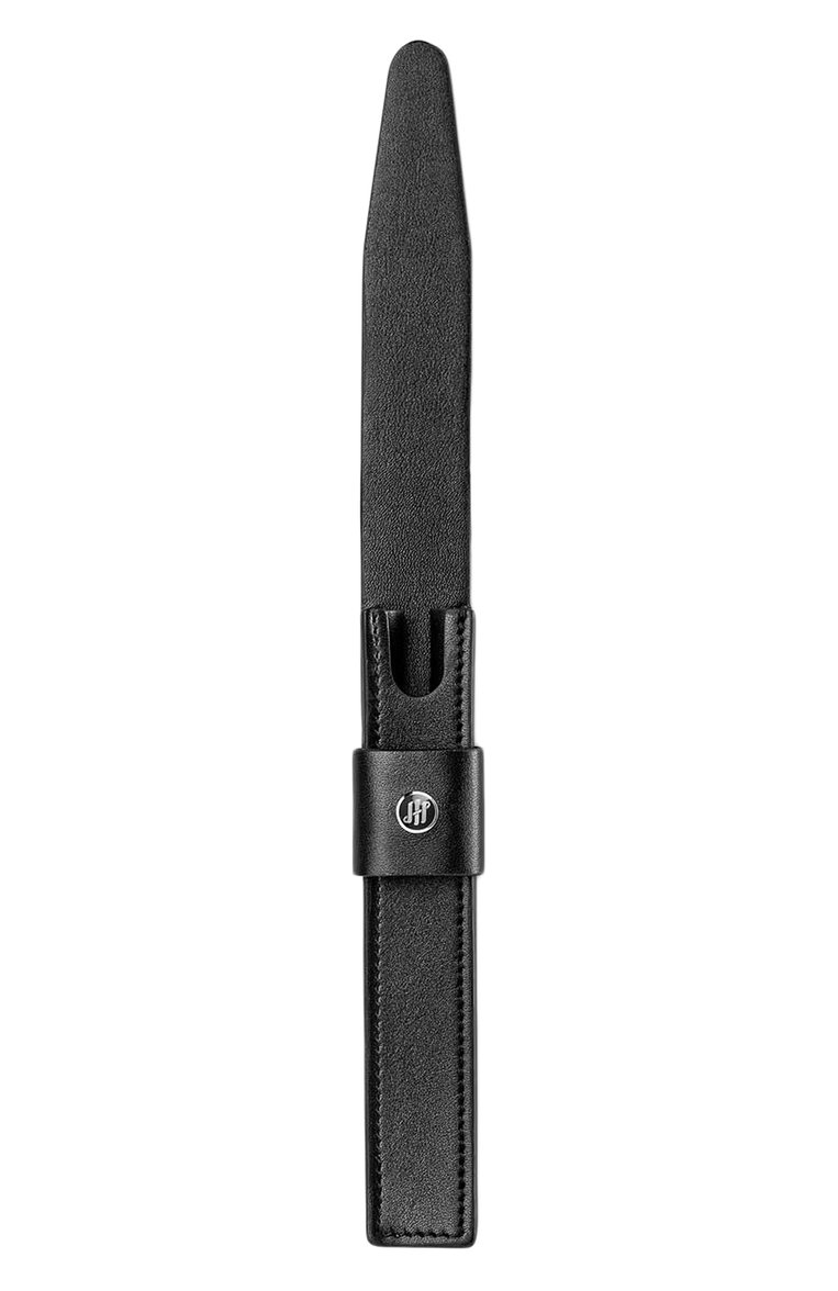 Чехол для ручки MONTEGRAPPA черного цвета, арт. IC00PP03 | Фото 3 (Нос: Не проставлено; Региональные ограничения белый список (Axapta Mercury): Не проставлено; Материал: Натуральная кожа; Ограничения доставки: m-style)