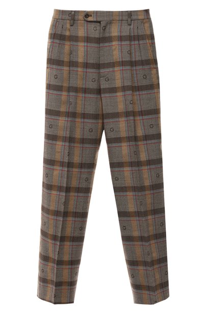 Шерстяные брюки GUCCI, арт. 675273 ZAHLM, фото 1
