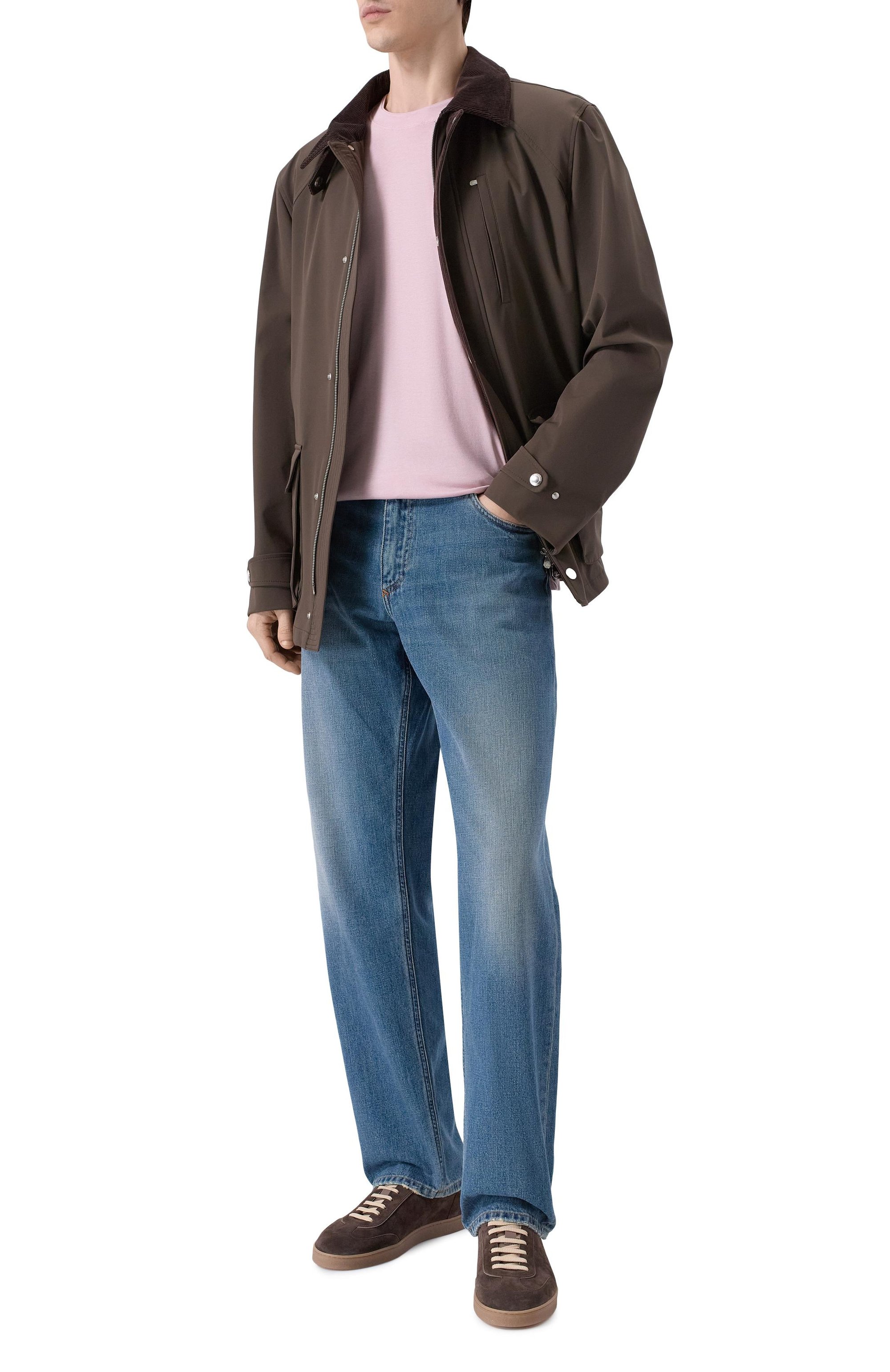 Футболка из хлопка и лиоцелла PAUL&SHARK, арт. 25411026_001, фото 2