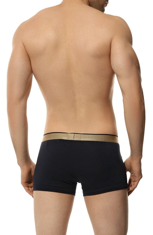 Хлопковые боксеры Emporio Armani 111389/4F512 Синий  111389/4F512 Фото 3