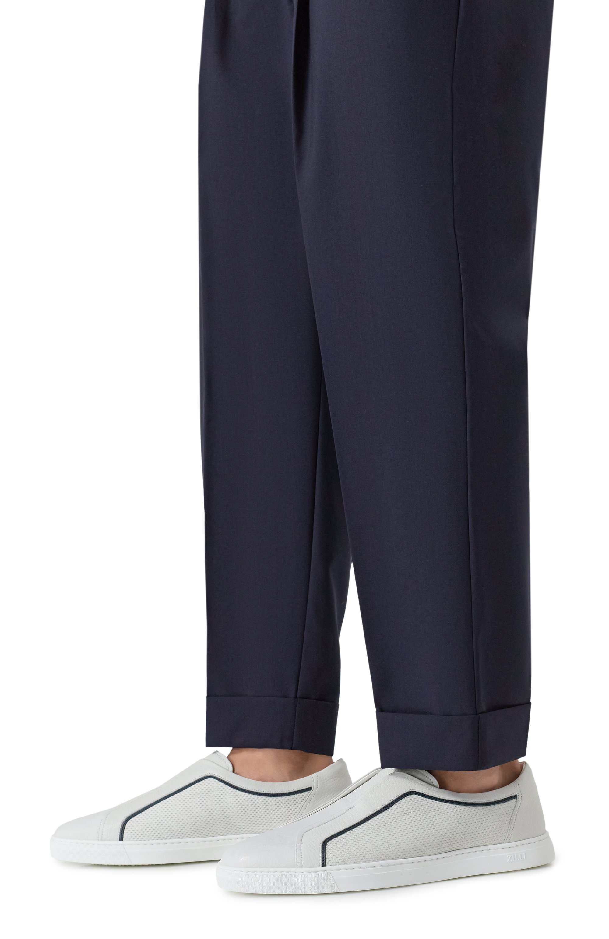 Кожаные кеды ZILLI, арт. H0208AM1961VSTZ01, фото 3